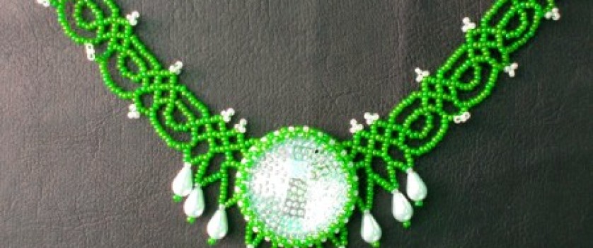 Схема плетения ожерелья